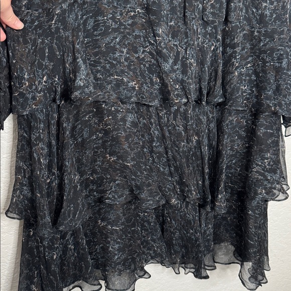 NEW LAFAYETTE 148 NY Raines 100% Silk Midi Dress Small Quiet Luxury Natural - Picture 6 of 10